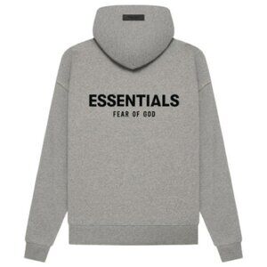 Fear of God Dark Oatmeal Hoodie
